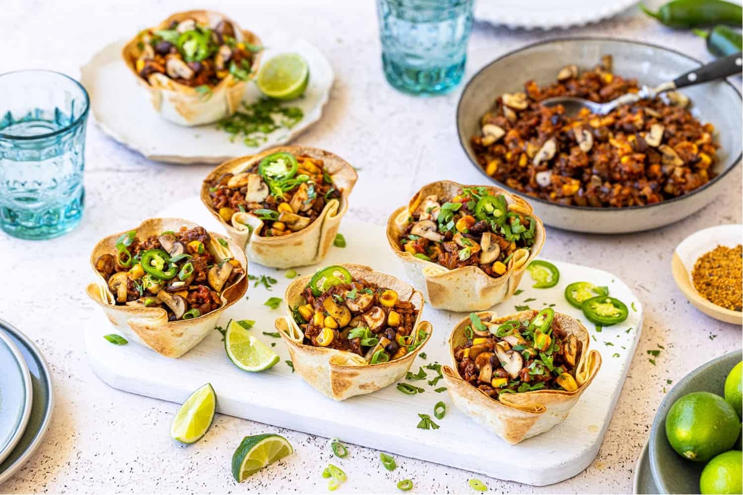 Recipe for the day: Mushroom Taco Cups