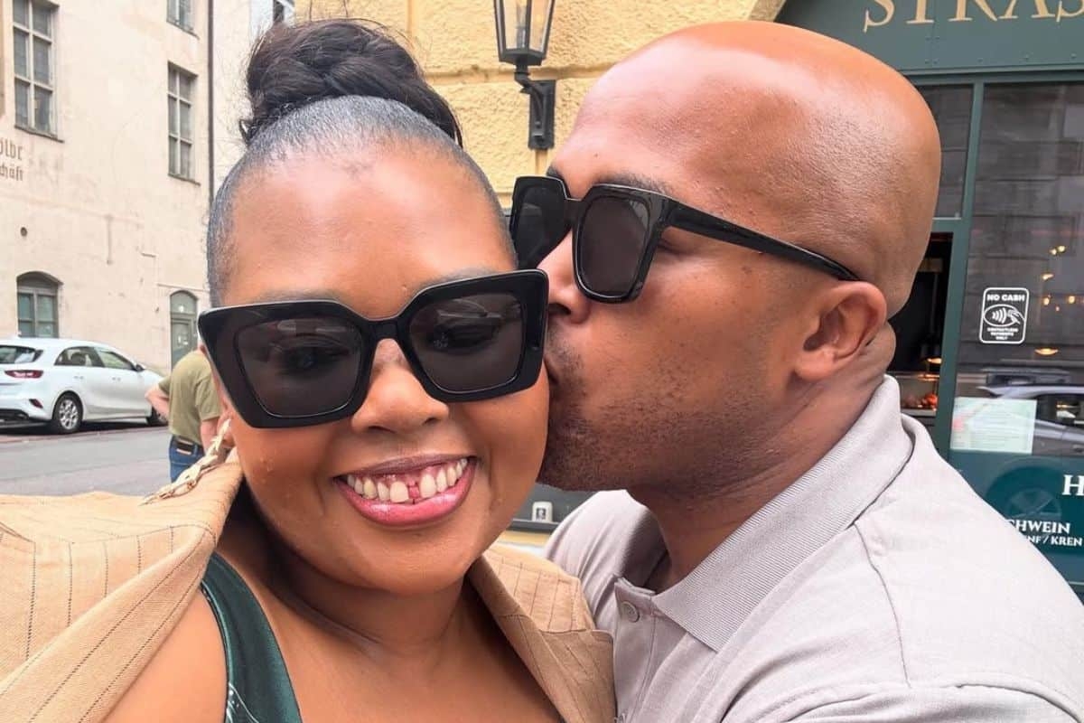 Royal rebels in Munich: Anele Mdoda and hubby enjoy time in Germany
