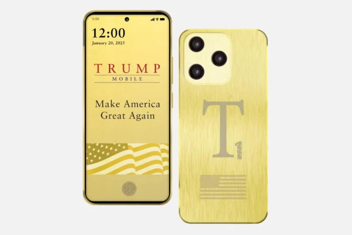 Trump launches new gold smartphone ‘made entirely in US'