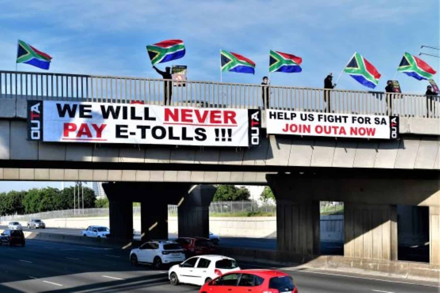 Gauteng can't pay its e-toll debt — turns to treasury, cap in hand