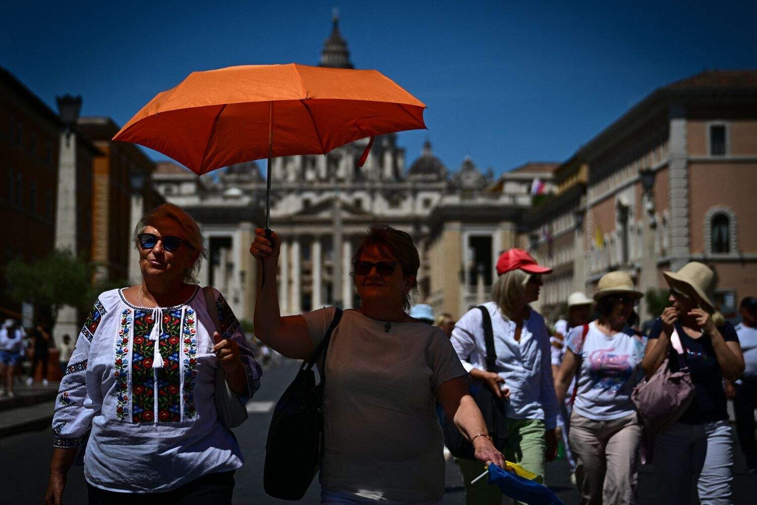 Europe bakes in summer's first heatwave as continent warms