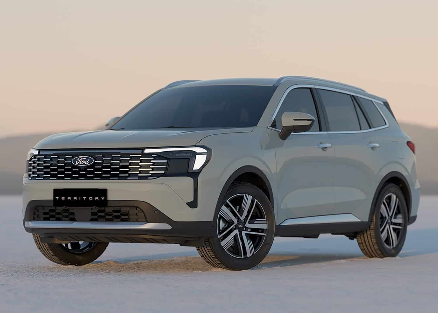 South Africa next? Brazil gets first showing of facelift Ford Territory