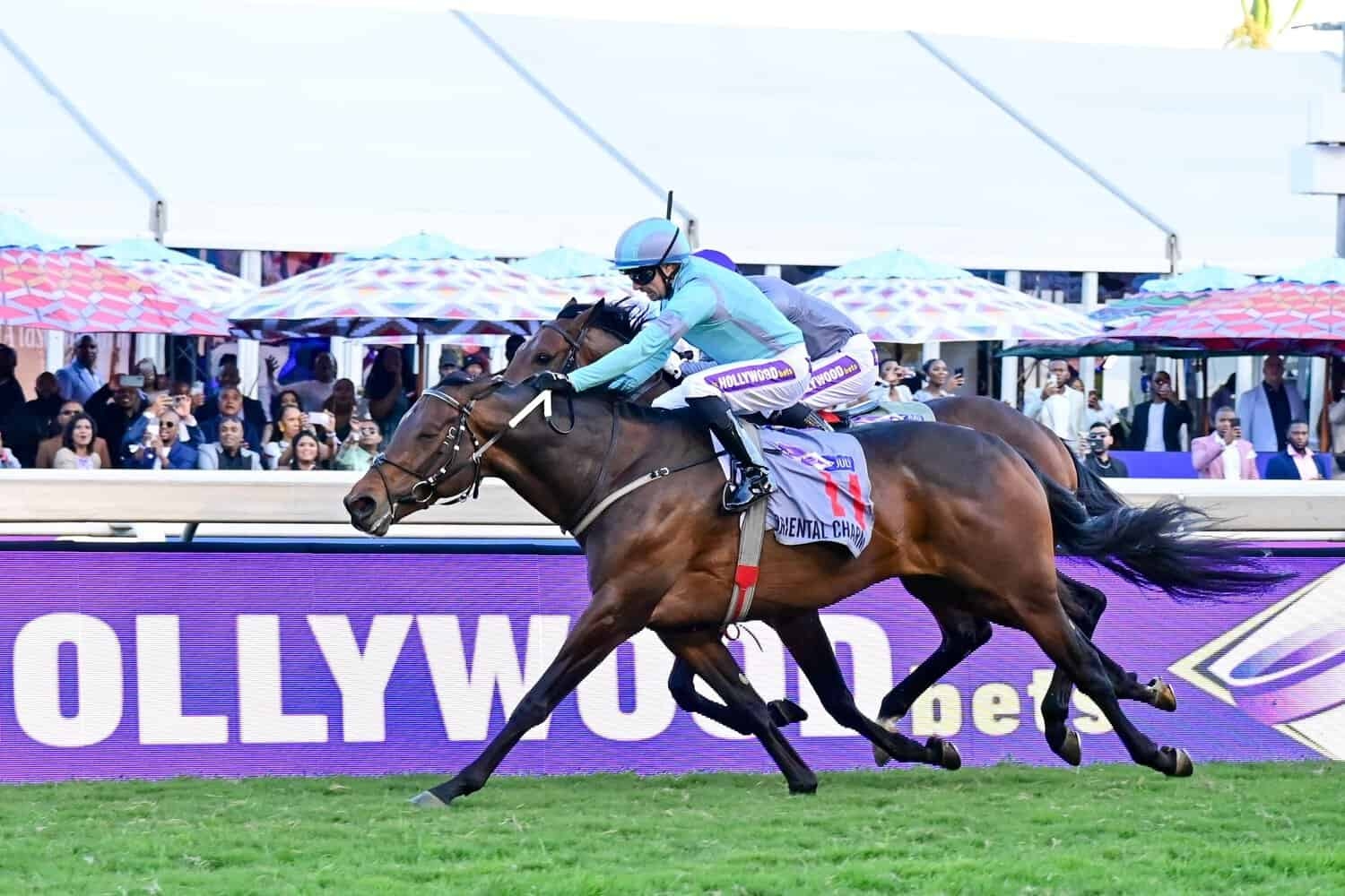 Oriental Charm ready to fire at Durban July