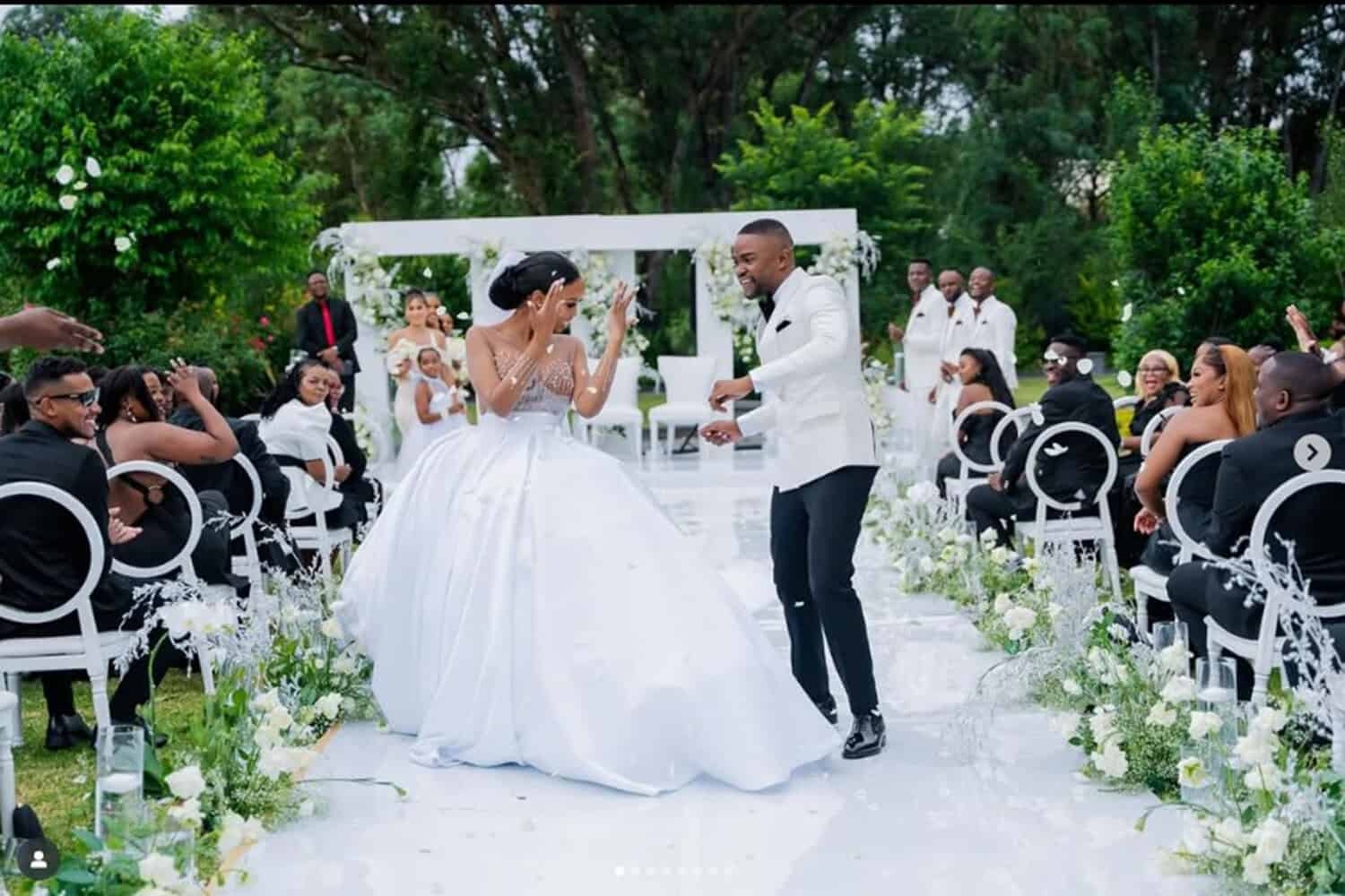 WATCH: Ntando Duma's Magical Wedding to Una Rams