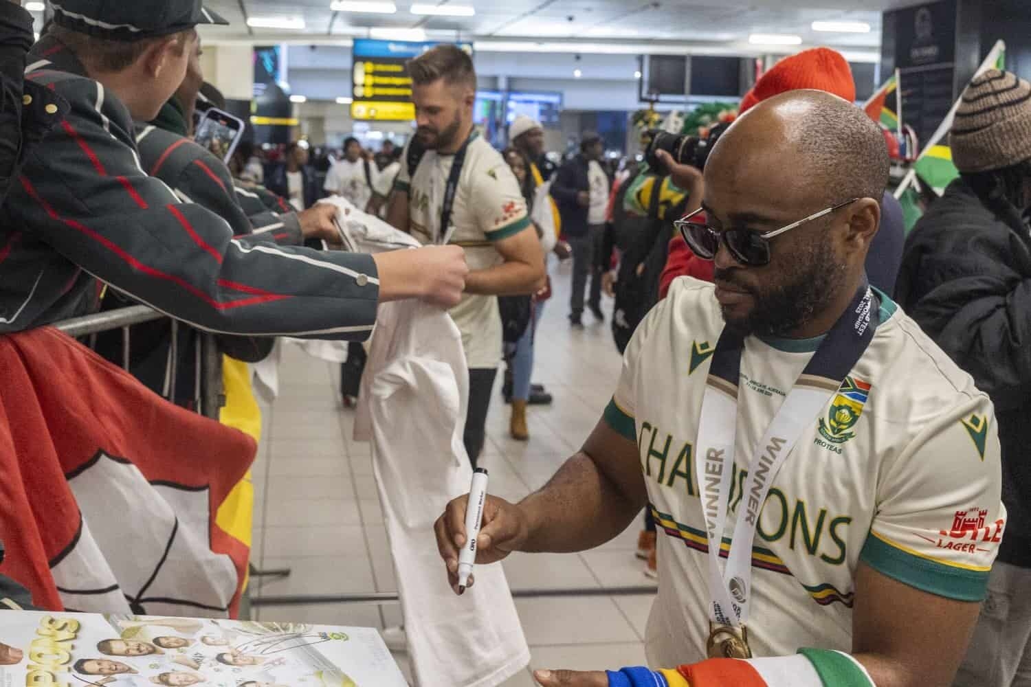 Proteas ‘overwhelmed' by welcome from fans, says captain Bavuma