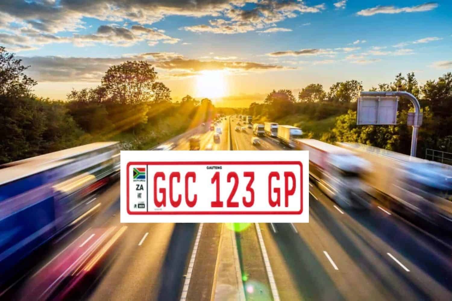 Gauteng to unveil new cutting-edge provincial number plate system