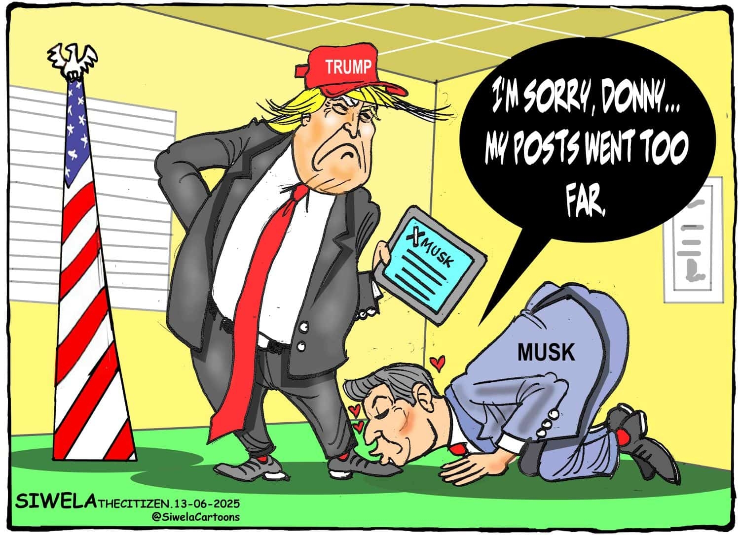 Cartoon of the day: 13 June 2025