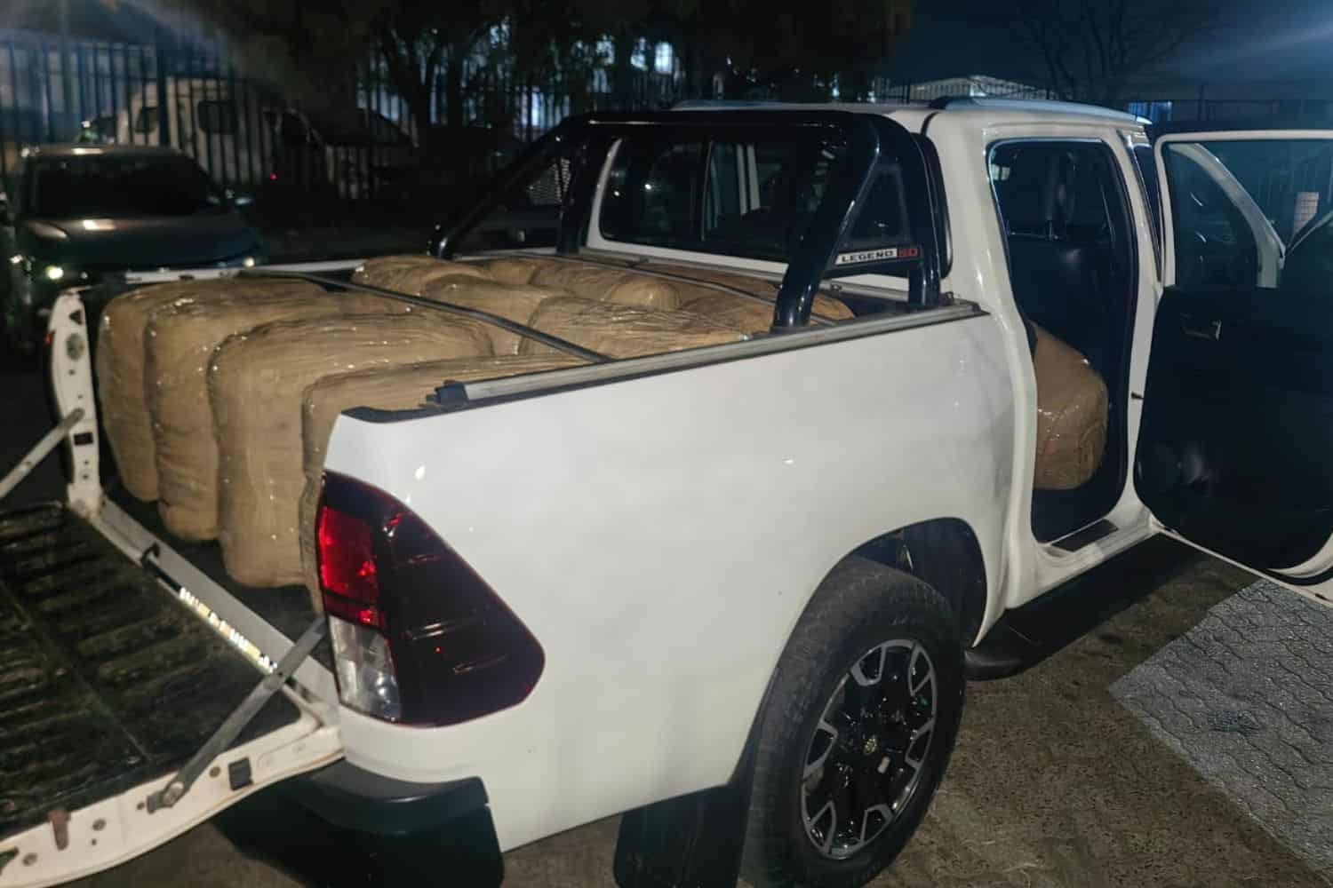 Police arrest four suspects, dagga worth R1.8m seized at toll plaza