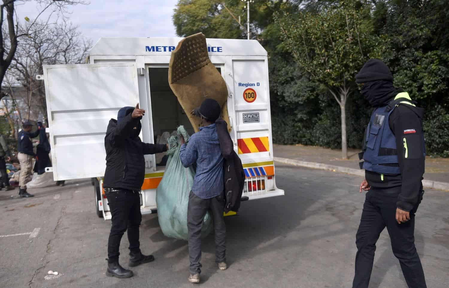 WATCH: Kenny Kunene closes crèche, says homeless foreigners destroying bridge in Joburg CBD