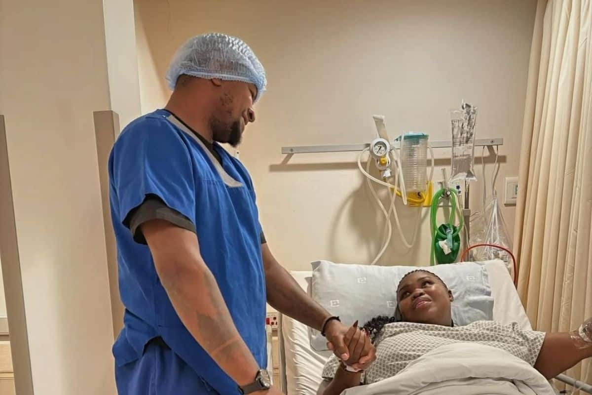 Gogo Maweni welcomes her twins [Pics]