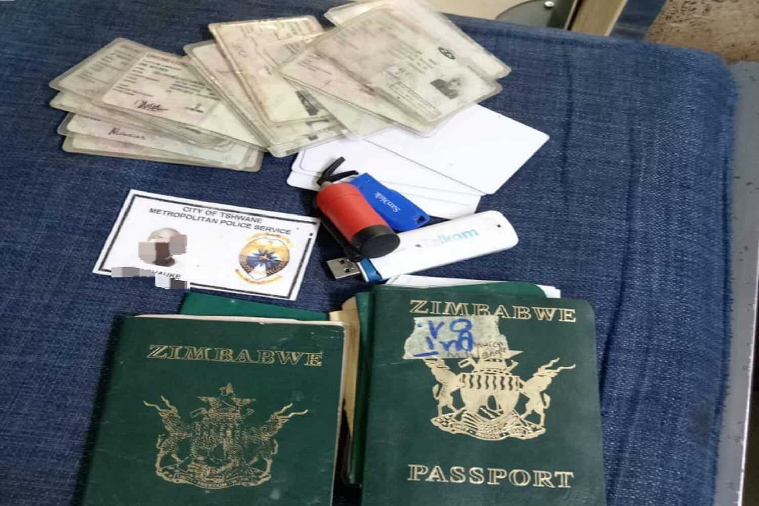 Soshanguve ID fraud bust: 42 identity books, smart ID cards seized