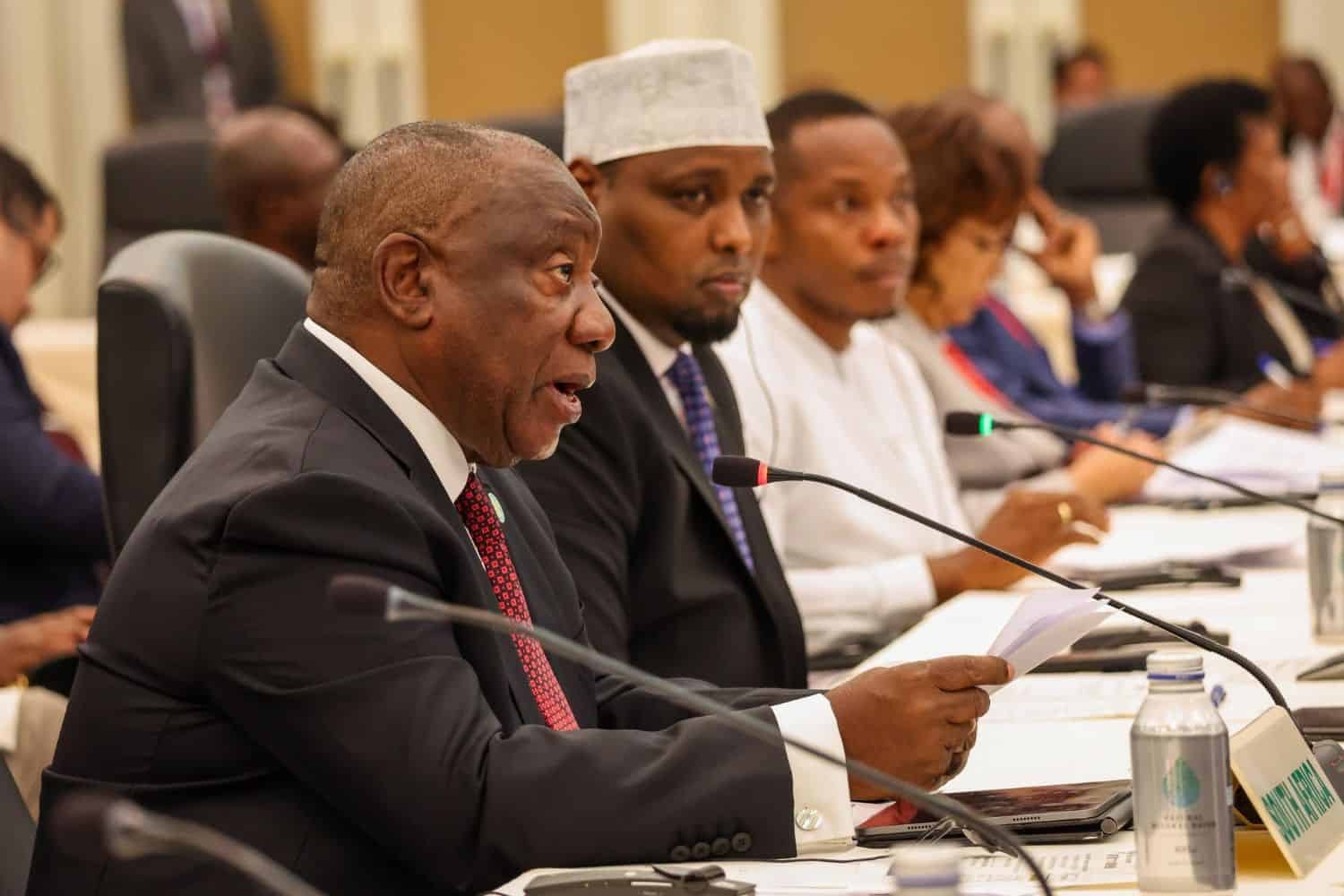 'Africa not seeking aid, it's seeking partners' Ramaphosa says
