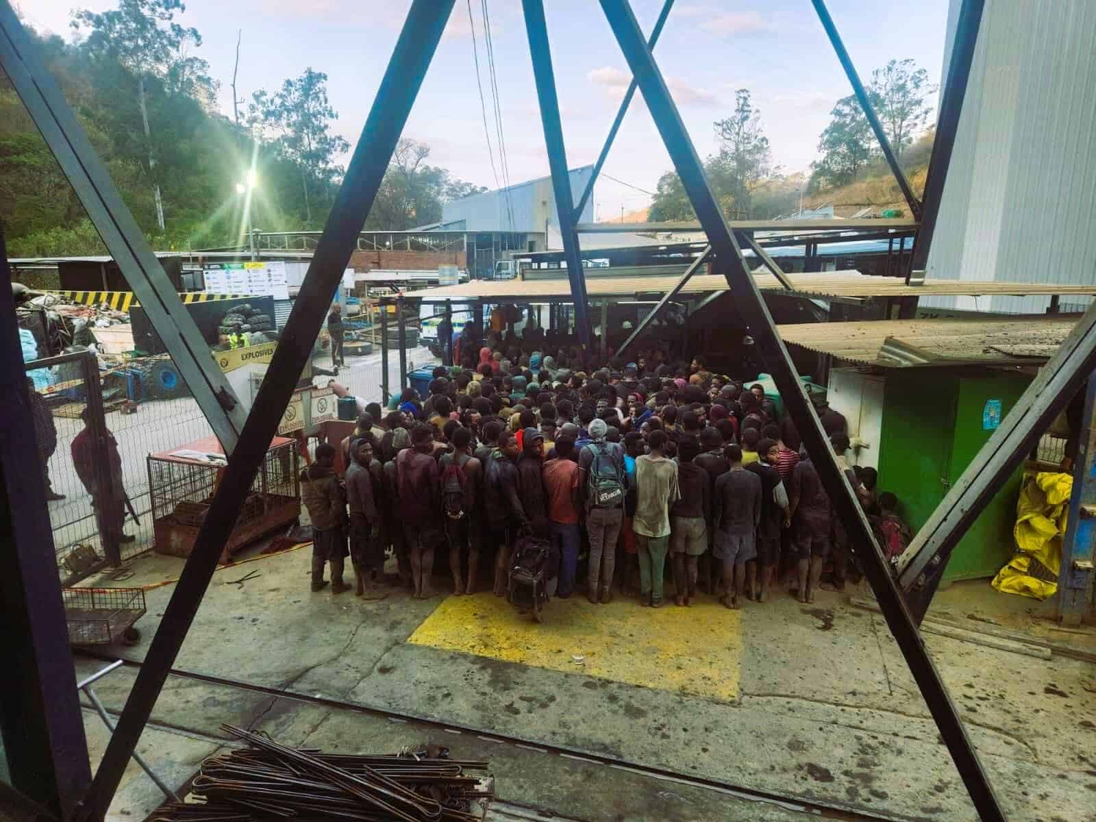 ‘We know it's wrong, but they're trying to make a living,' say families of arrested illegal miners