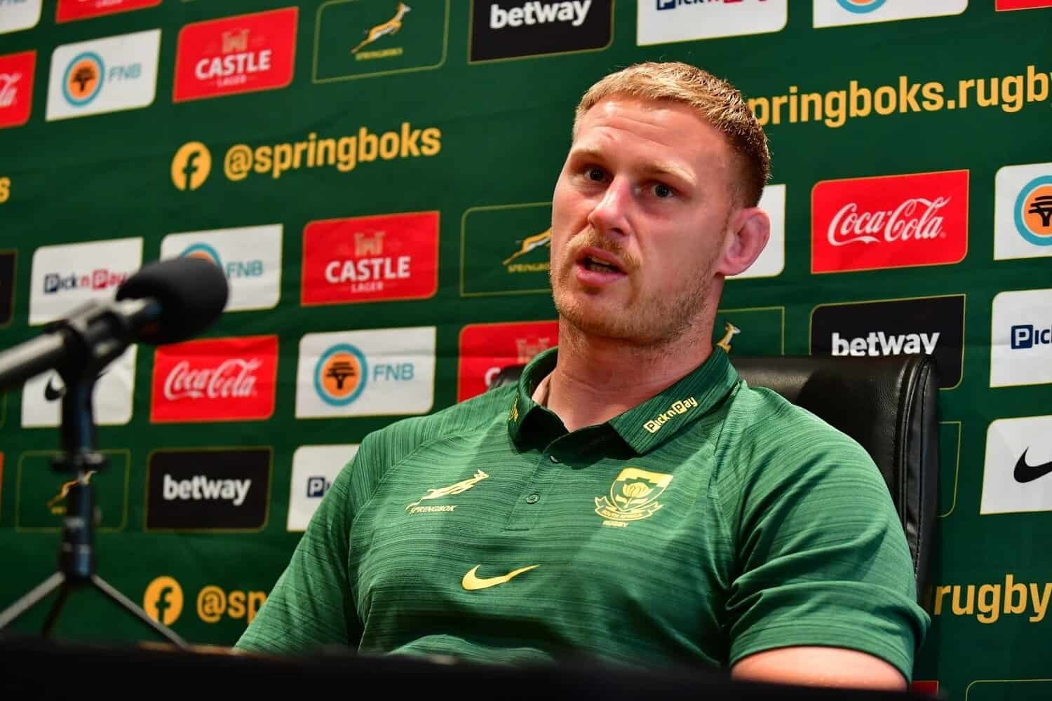 Jean-Luc du Preez fired up for first Test start in seven years