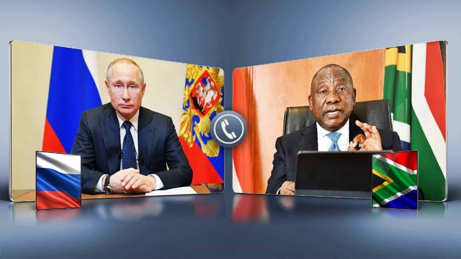 Ramaphosa speaks to Putin on Ukraine crisis, bilateral issues