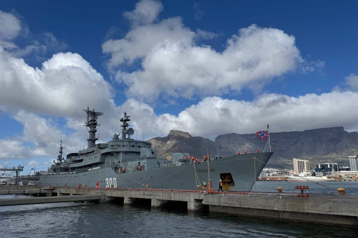 MK party wants Russian war ship to have access to SA