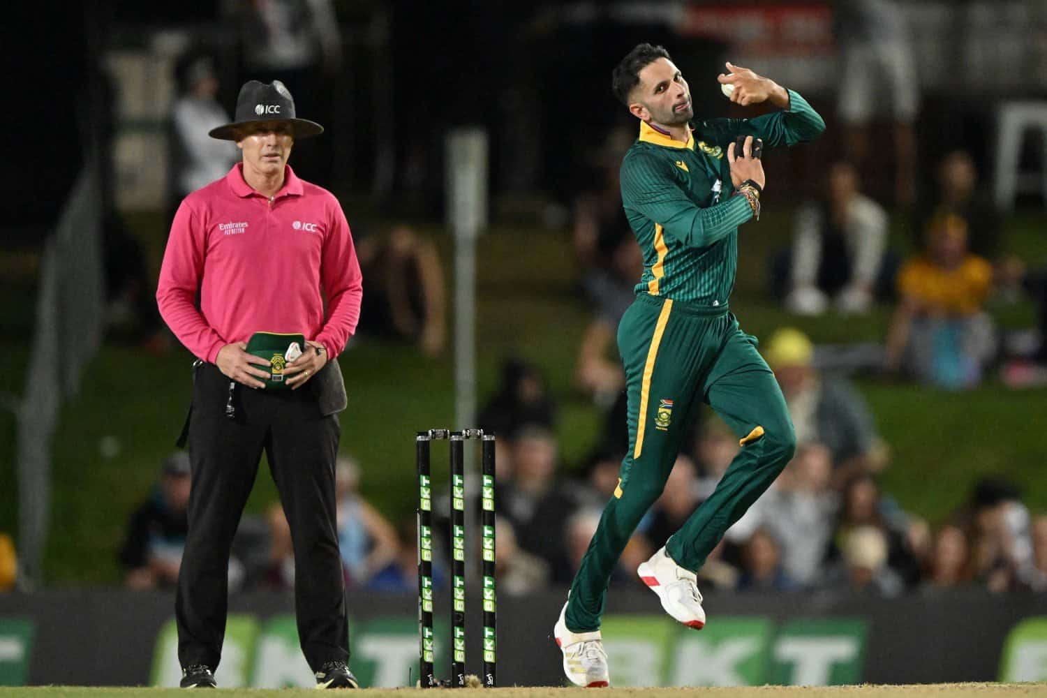 Keshav Maharaj ‘relieved to tick the box' after picking up first ODI five-for