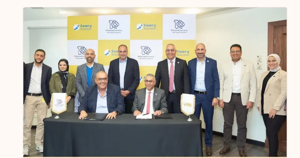 توقيع شراكة استراتيجية مع شركة 'فارما أوفرسيز' لتقديم حلول دفع رقمية مبتكرة تدعم صناعة الأدوية في مصر