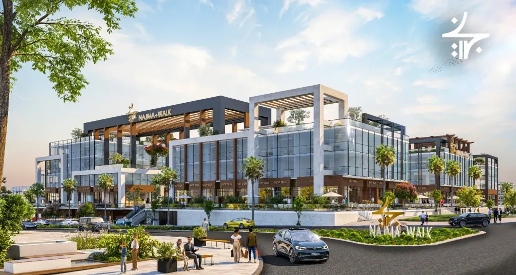 شركة «Najma Walk» تطلق المرحلة الأولى بمشروعها بالقاهرة الجديدة بالربع الثاني 2025