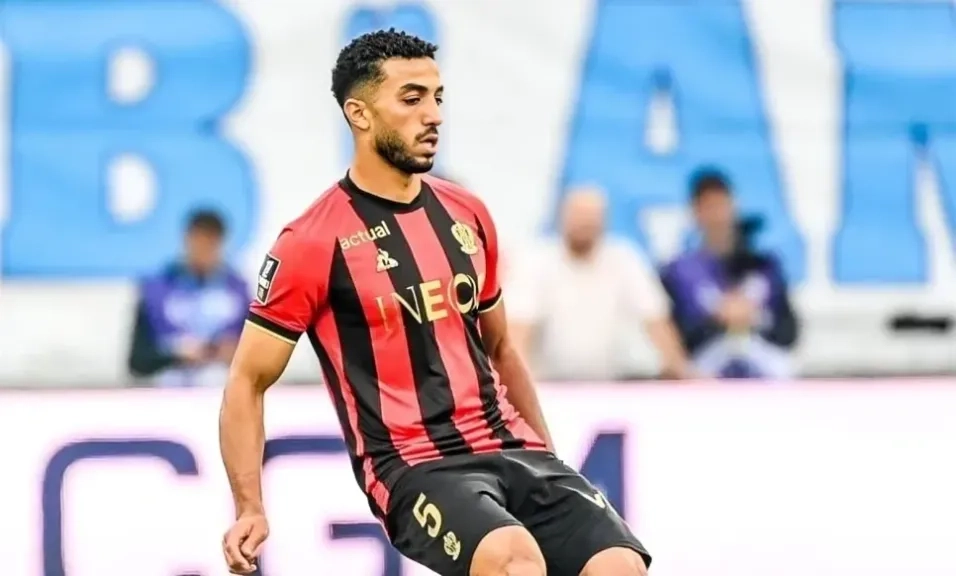 محمد عبد المنعم خارج قائمة نيس ضد ستراسبورج في الدوري الفرنسي