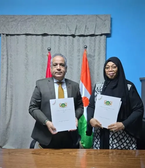 توقيع بروتوكول تعاون بين جمعية رجال الأعمال المصريين الأفارقة وغرفة تجارة النيجر