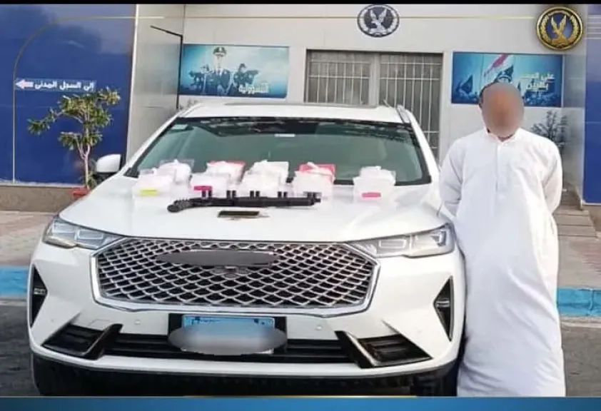 ضبط 10 كيلو مخدر الشابو بقيمة 10مليون جنيه