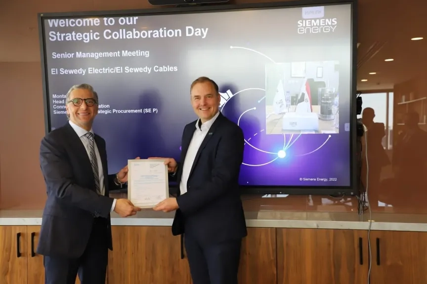 السويدي للكابلات شريك استراتيجي إقليمي مع «Siemens Energy»