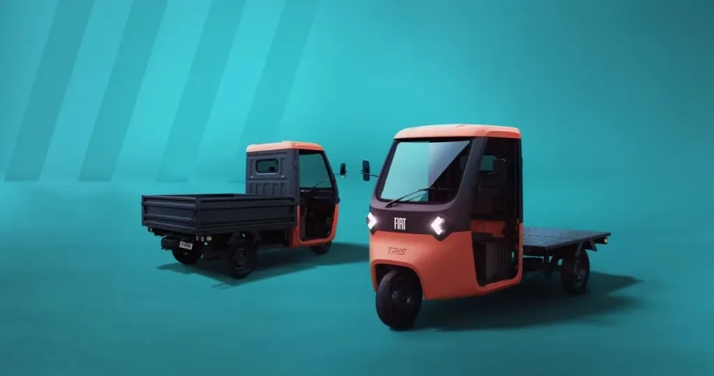 فيات بروفيشنال Fiat Professional تطلق «TRIS».. أول سيارة كهربائية ثلاثية العجلات