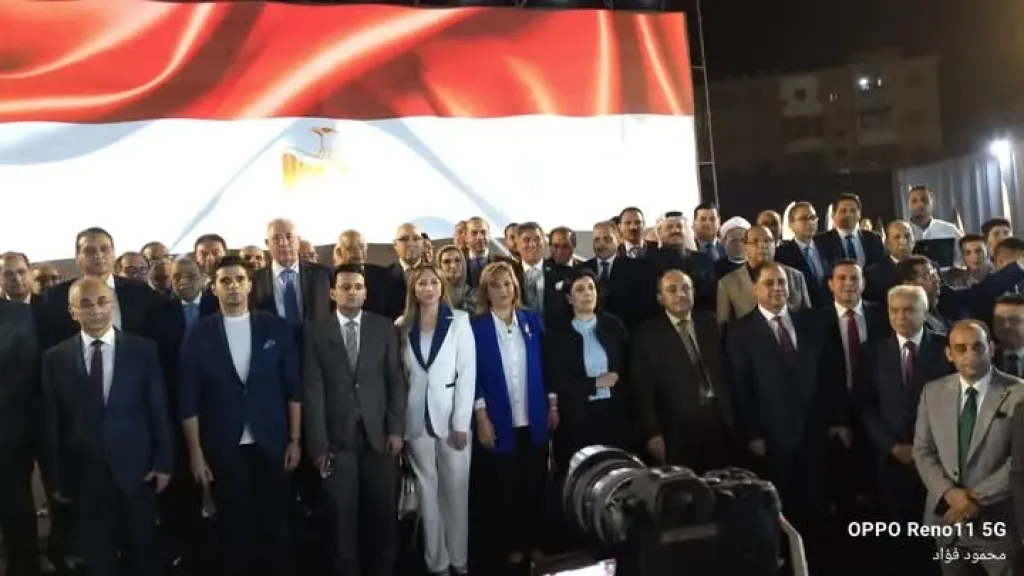 انطلاق المؤتمر الشعبي الأول لحزب الجبهة الوطنية بقرية الصوة في الشرقية