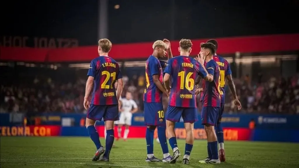 برشلونة يفوز على ريال مايوركا في الدوري الإسباني