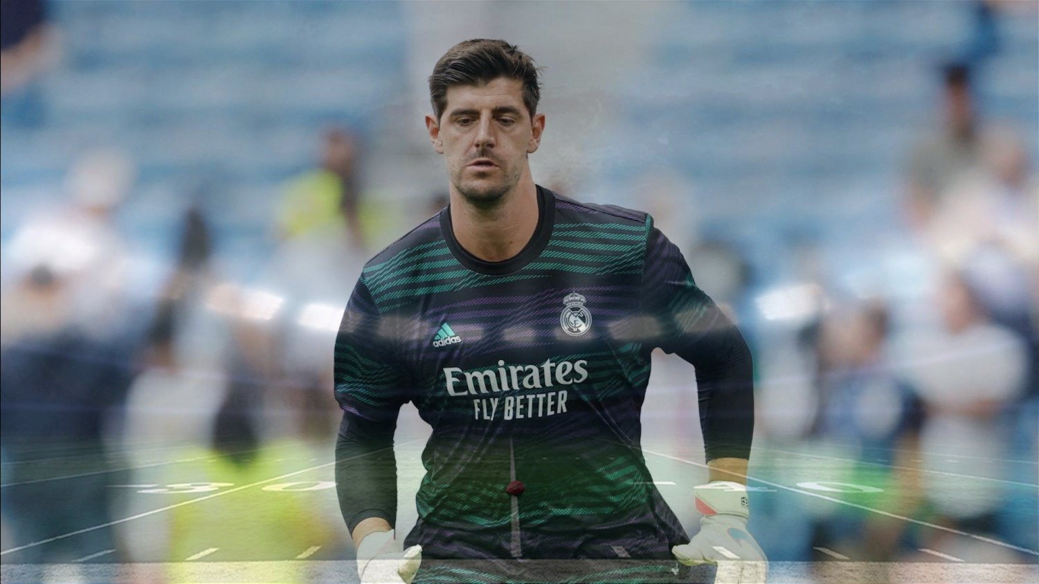 بعد طلب كورتوا .. رئيس رابطة الدوري الإسباني يوجه صدمة لـ ريال مدريد