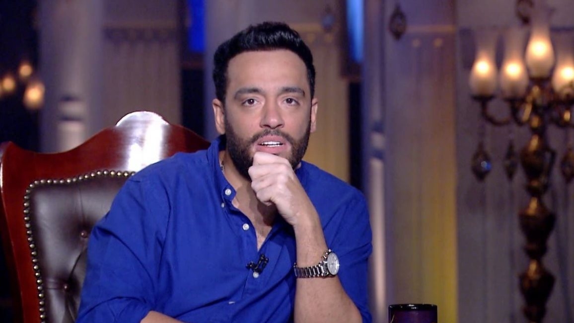 رامي جمال يسخر من نفسه في الجيم