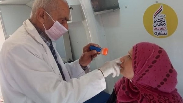 الكشف علي 1116 مواطنا فى قافلة مجانية بقرية قرقشندة بقها