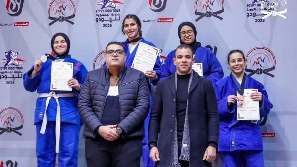 لاعبو الشرقية يحصلون على 5 ميداليات ذهبية في بطولة الجمهورية للجودو