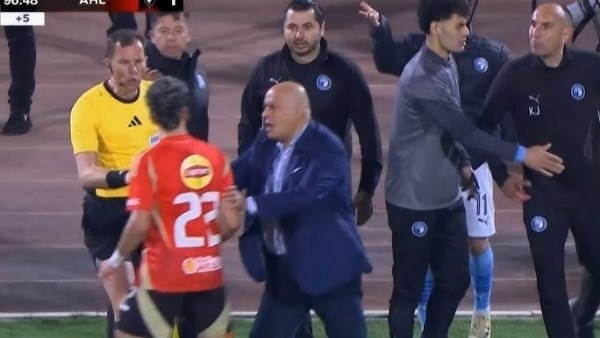 سبب مشادة إمام عاشور ومدرب بيراميدز