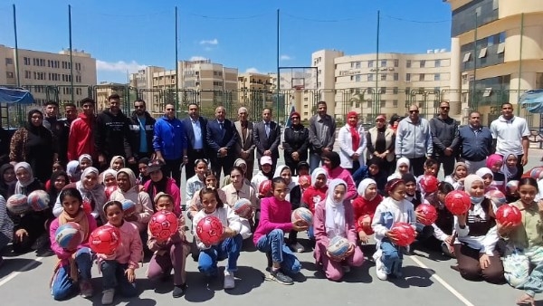 انطلاق الملتقى الرياضي لطلاب المدارس وذوي الهمم بكفر الشيخ