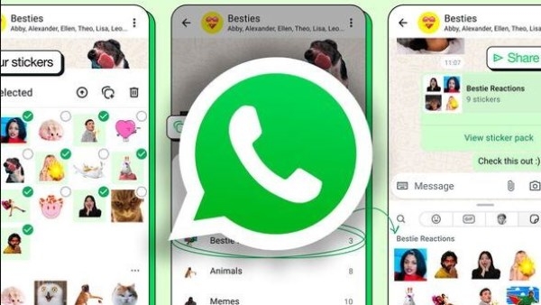 واتساب يطلق ميزة لإنشاء الملصقات دون مغادرة التطبيق