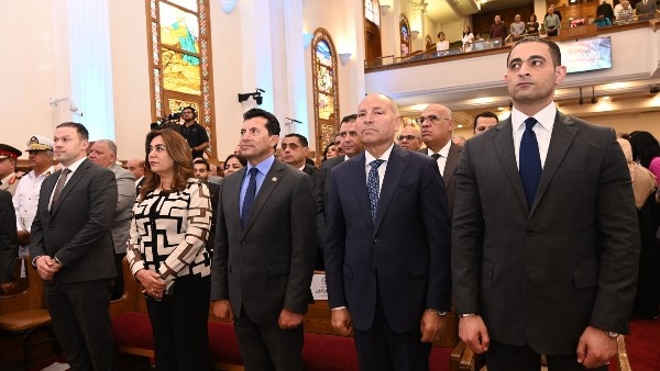 وزير الشباب والرياضة يشهد احتفالية الطائفة الإنجيلية بمصر بمناسبة عيد القيامة