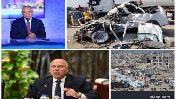 كامل الوزير يقطع زيارته لتركيا ويعود لتفقد الطريق الإقليمي.. وأحمد موسى عن الحادث: مصر كلها حزينة