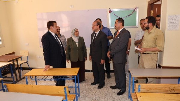 محافظ المنوفية: افتتاح توسعات مدرسة تتا وغمرين الإعدادية لتقليل الكثافة