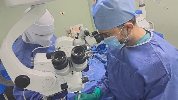 إجراء 7 عمليات جراحية للشبكية والعيون بكفر الشيخ