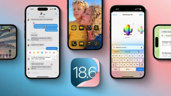 آبل تطلق تحديث iOS 18.6 لهواتف آيفون بدلا من iOS 26
