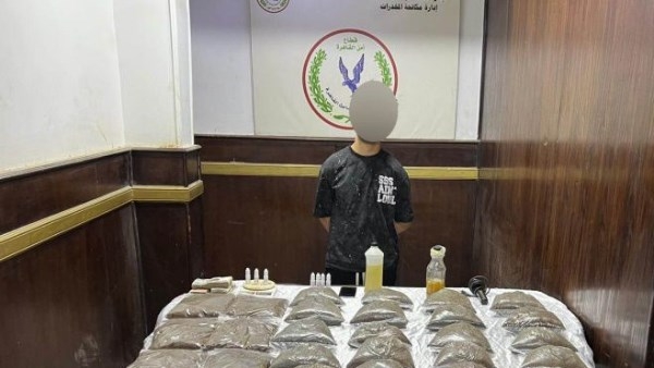 سقوط تاجر مخدرات بالسلام بحوزته 35 كيلو استروكس