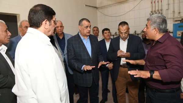 عقب ترؤسه مجلس إدارة المركز .. وزير الدولة للإنتاج الحربي يتفقد المركز الطبي التخصصي التابع للوزارة