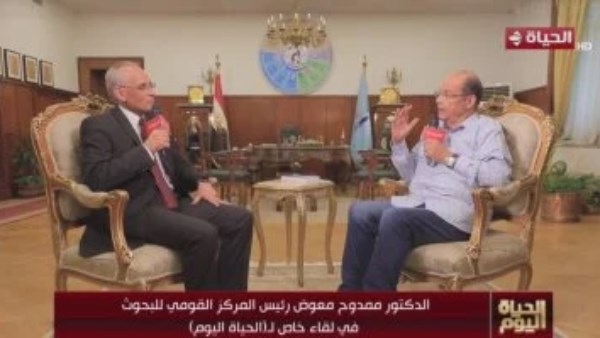 القومي للبحوث: نقوم بعمل خطط بحثية داخل المركز جميعها إنتاجية