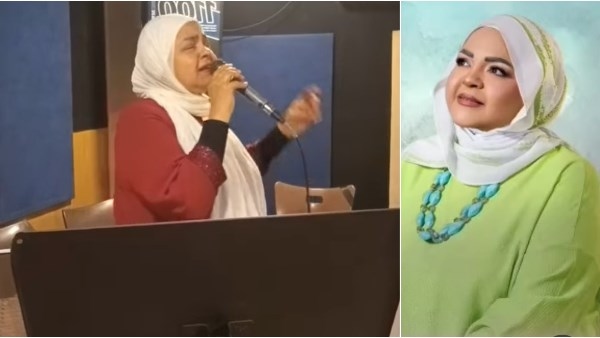حنان ماضي تؤدي بروفتها الأخيرة استعدادا لحفل المهرجان الصيفي بالأوبرا