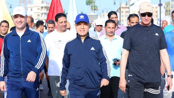 محافظ كفر الشيخ يشهد انطلاق مسيرة «مصر النهارده رياضة».. صور