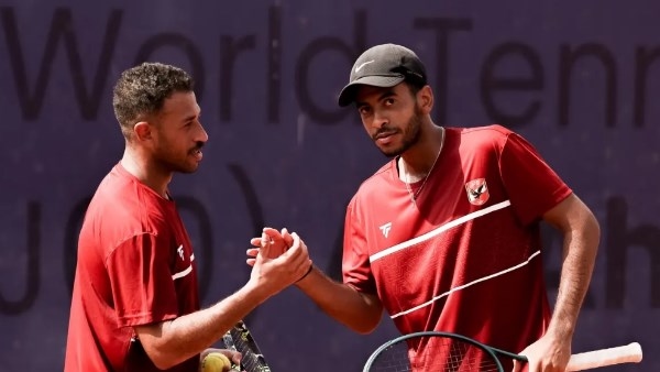 فريق رجال تنس الأهلي يفوز على صيد أكتوبر في بطولة الدوري