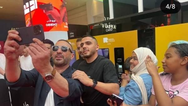 أحمد السقا يحتفل مع جمهوره بفيلم أحمد و أحمد في دبي