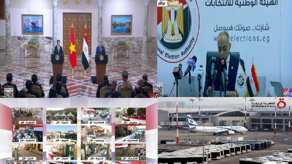 أخبار التوك شو.. الرئيس السيسي: مصر بوابة دخول المساعدات لغزة.. والمجتمع المدني حاضر بقوة في انتخابات الشيوخ